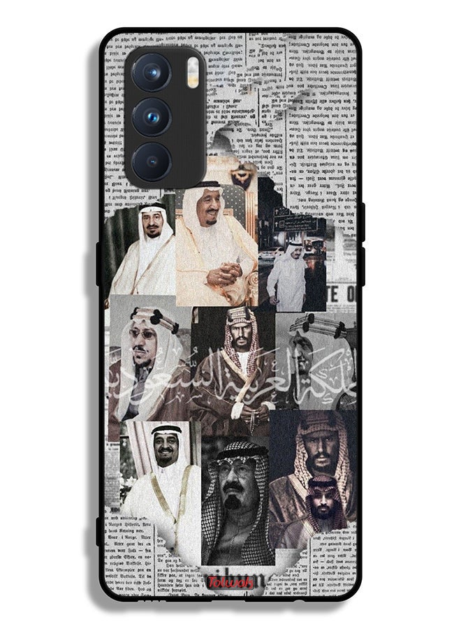 Tolwak Oppo K9 Pro Protective Case Cover Saudi Kings In News Paper - Image 2