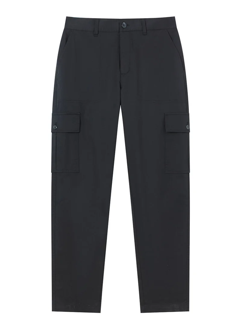 GIORDANO  Men’s Relaxed Stretch Twill Cargo Khakis for Men | Best Price UAE