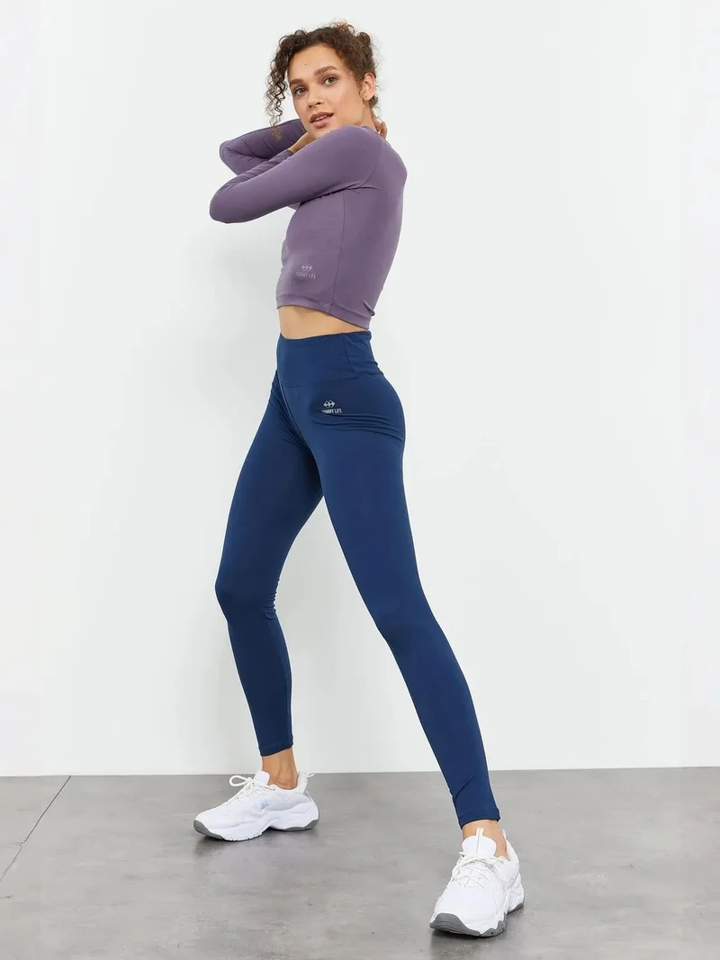 تومي لايف TOMMY High-Waist Cotton Elastane Leggings