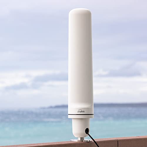 Peplink Cellular & WiFi Antenna Maritime 10 | 5G/LTE Connectivity 2x2 MIMO Dual Band Ultra-Wide Bandwidth | Built-in High Gain Amplifier GPS Receiver | Designed for Long Range and Maritime Excellence - Image 5