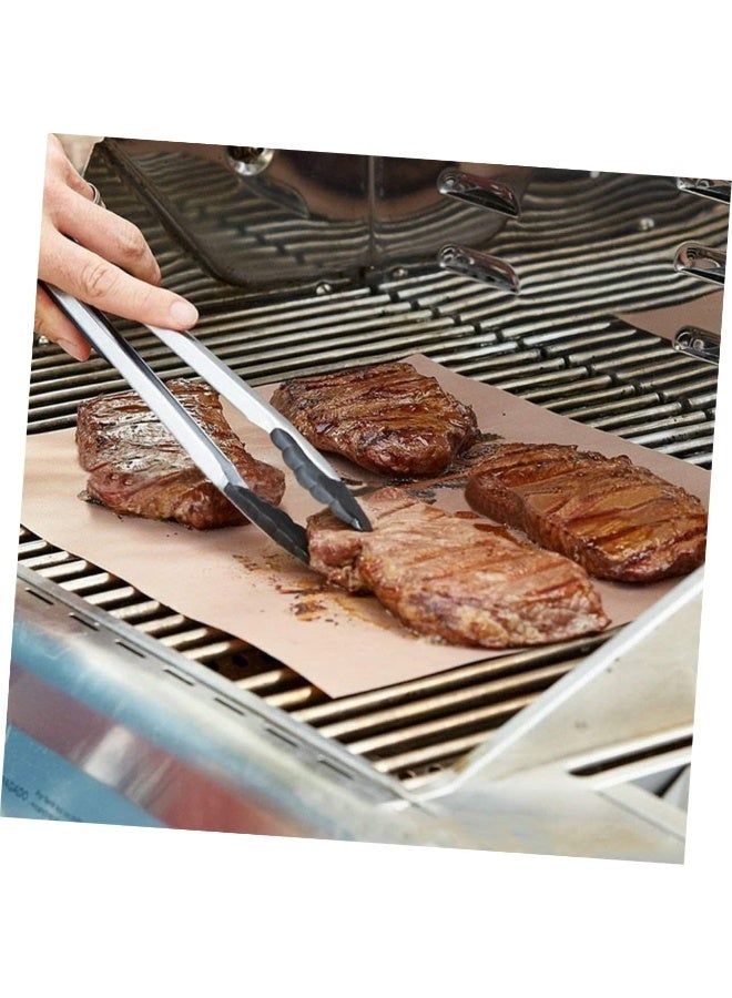 هوميرا طقم حصائر بديلة للشواية، قطعتان، مقاسان: 40×34 سم و35×24 سم. سهلة الاستخدام، مناسبة للشواية والفرن، لتنظيم الطعام بشكل كامل. - Image 3