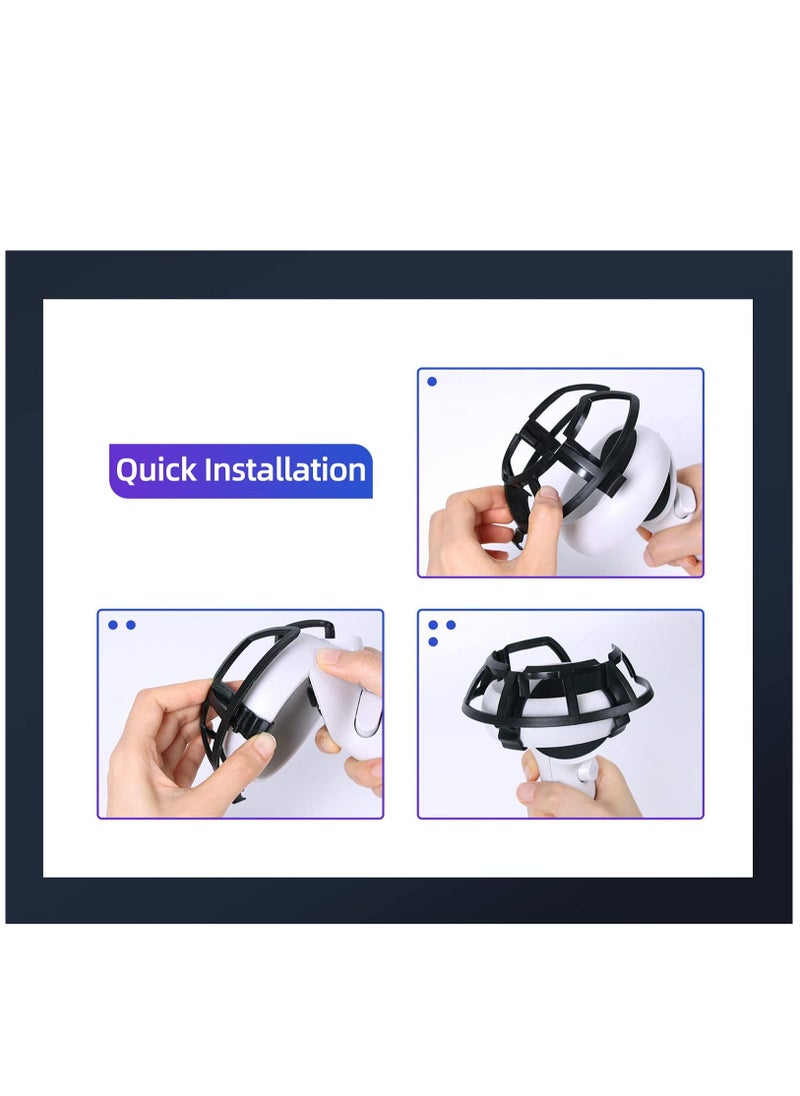 Generic Pack of 2 Game Controller Protective Ring Anti-collision Quick Release Gamepad Protector Virtual Reality Accessories  - Image 5