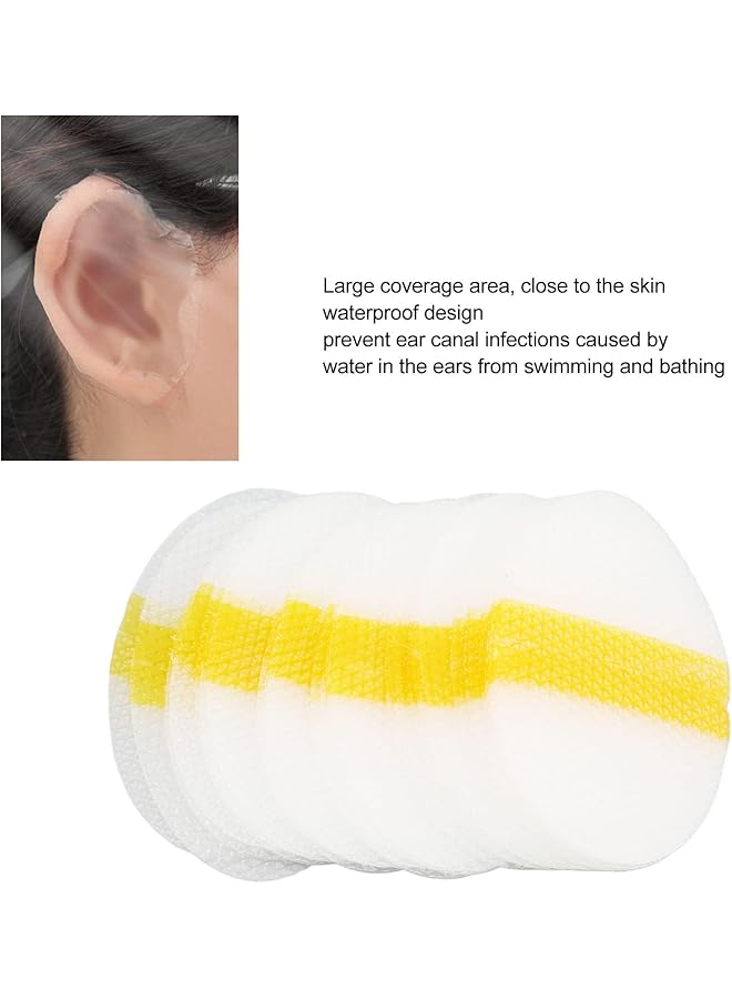 Excefore Baby Waterproof Ear Stickers 30 Pcs Disposable Ear Covers Baby Waterproof Ear Protector For Swimming Showering Surfing Snorkeling And Other Water Sports Kids - Image 2