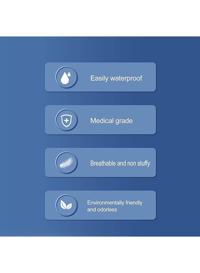 Excefore Baby Waterproof Ear Stickers 30 Pcs Disposable Ear Covers Baby Waterproof Ear Protector For Swimming Showering Surfing Snorkeling And Other Water Sports Kids - Image 5