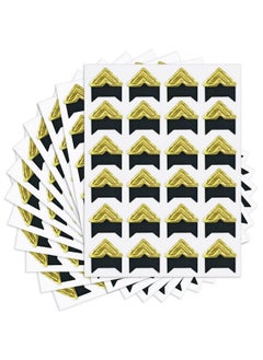 yuntop 12 Sheets 288 Count Selfadhesive Photo Corners Stickers Acid Free Photo Mounting Corners For Scrapbooks Memory Books Diy Picture Album Journal (Gold)  - Image 1