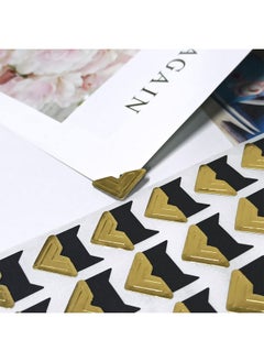 yuntop 12 Sheets 288 Count Selfadhesive Photo Corners Stickers Acid Free Photo Mounting Corners For Scrapbooks Memory Books Diy Picture Album Journal (Gold)  - Image 3
