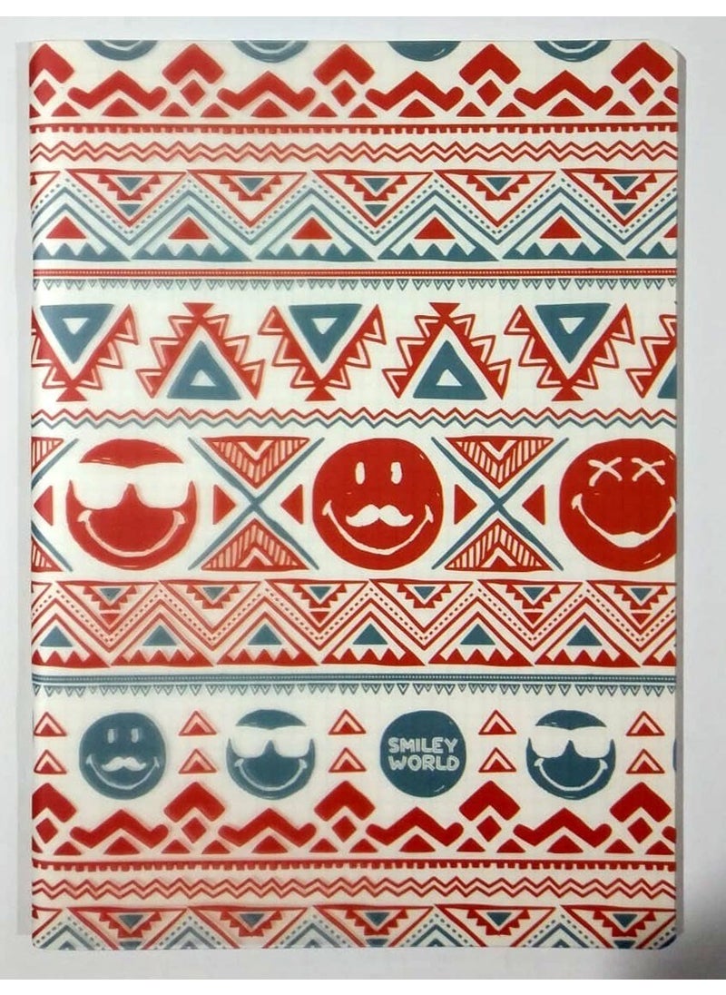 Mynote Smiley Campus Notebook 26X18,5CM 40 Sheets Checkered  - Image 1