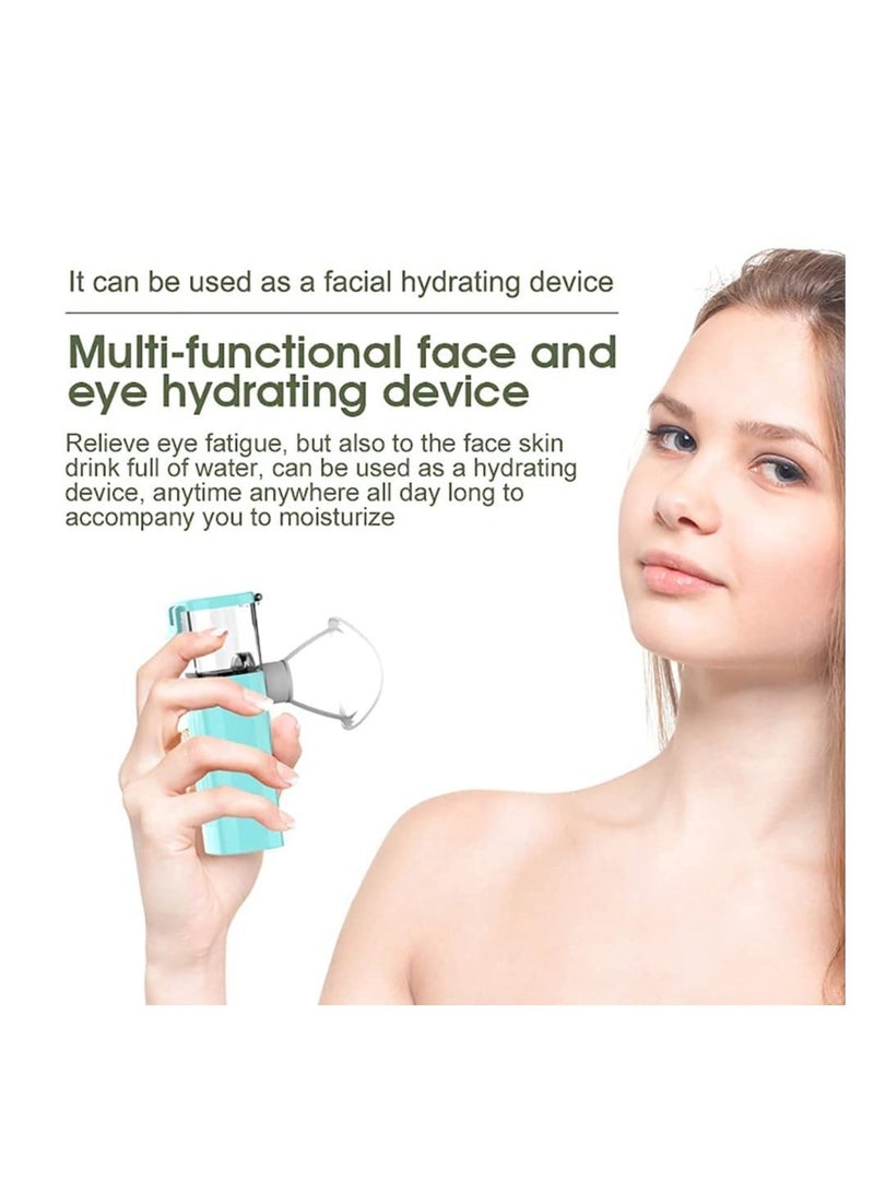 KASTWAVE Nano Facial Mist, Face and Eye Mist 2 in 1, Rechargeable Portable Personal Hydration Device for Face and Eye Care (Blue) - Image 5