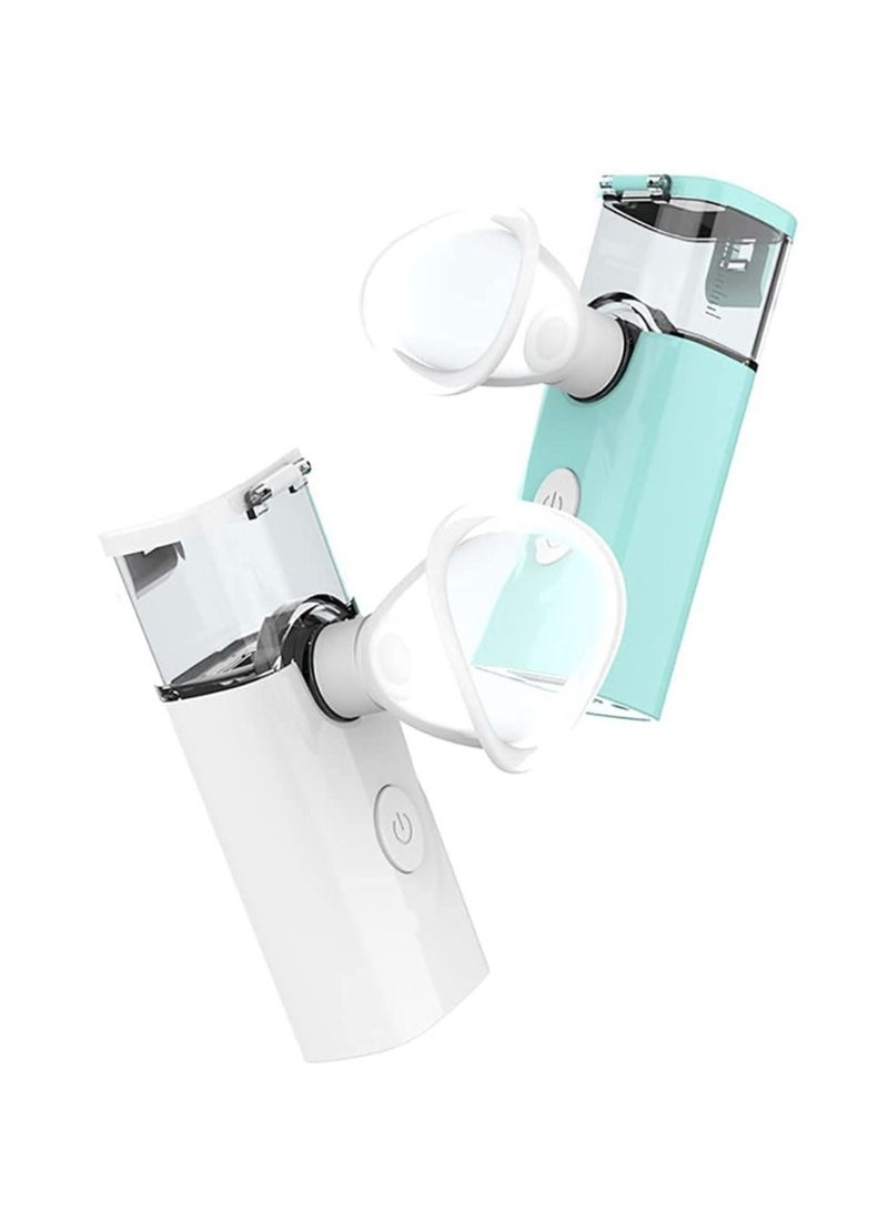 KASTWAVE Nano Facial Mist, Face and Eye Mist 2 in 1, Rechargeable Portable Personal Hydration Device for Face and Eye Care (Blue) - Image 2