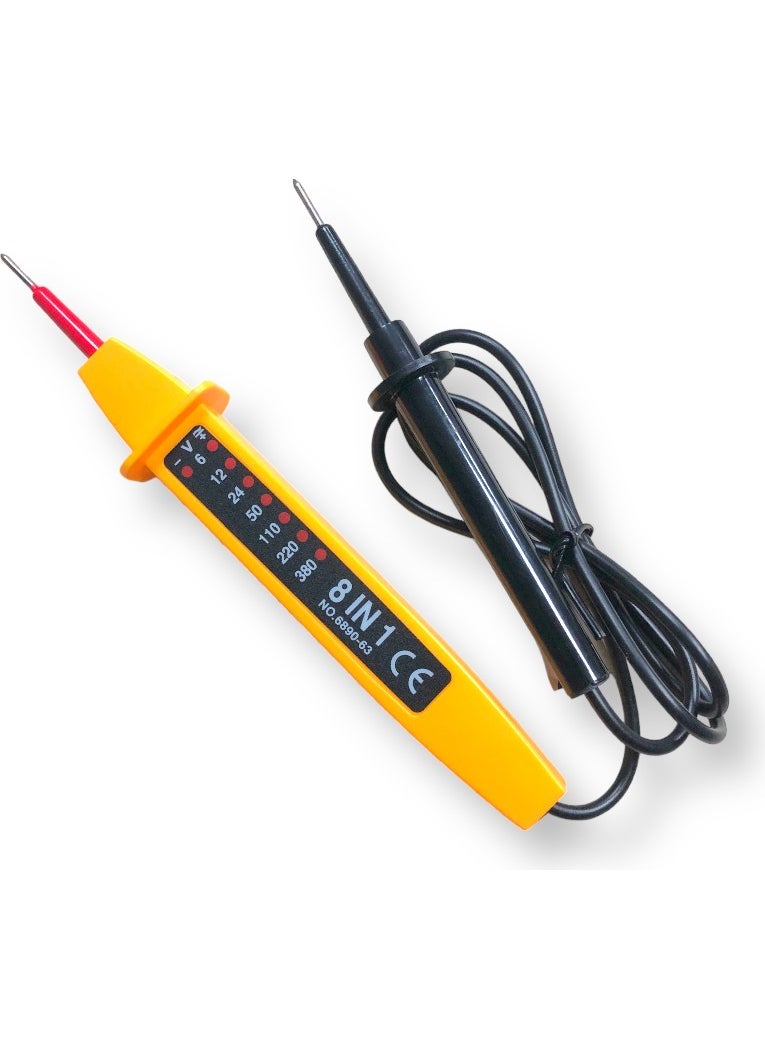Tek-İş Cable Phase Voltage Detector Control Pen Measuring Instrument 8 In 1 Voltage Tester  - Image 1