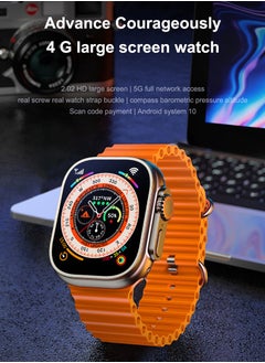 Generic 4G SIM Smart Watch 2.2 inch Display Support Google store download application Built In Wifi GPS Bluetooth Fitness Tracker  - Image 2