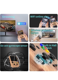 ANBERNIC  RG405V Retro Handheld Game Console, Unisoc Tiger T618 Android 12 System 4.0 Inch IPS Touch Screen Support 5G WiFi Bluetooth 5.0 with 128G TF Card 3172 Games 5500mAh Battery  - Image 4