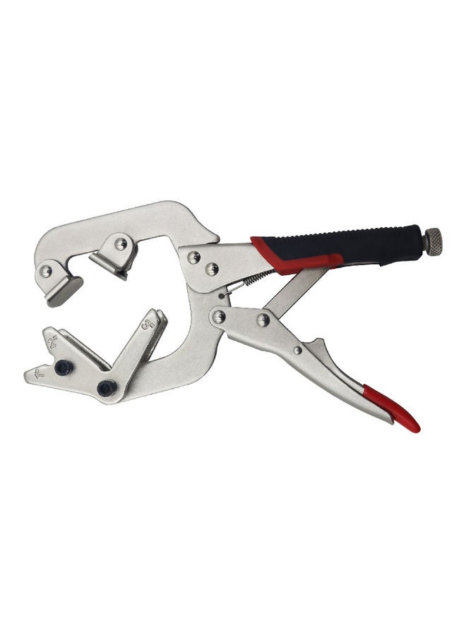 NIBEMINENT Multi-Murpose Right Angle Welding Clamp Silver/Black  - Image 5