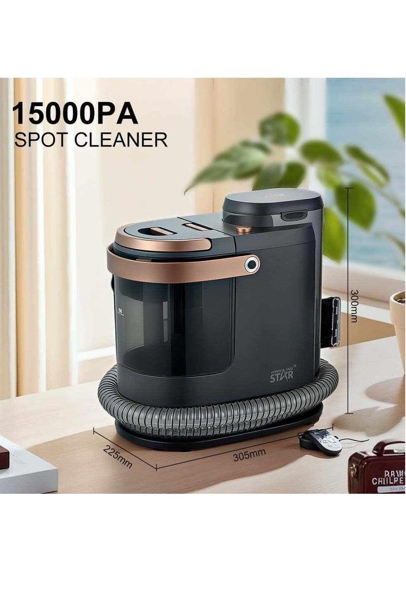 Winning Star Dry & Wet Spot Vacuum Cleaner Machine ST4605 - Powerful 15000PA Suction - Removable Large Water Tank with 4 Versatile Brush Heads for Deep Cleaning carpets, Fabrics, tiles, car Seat - Image 4