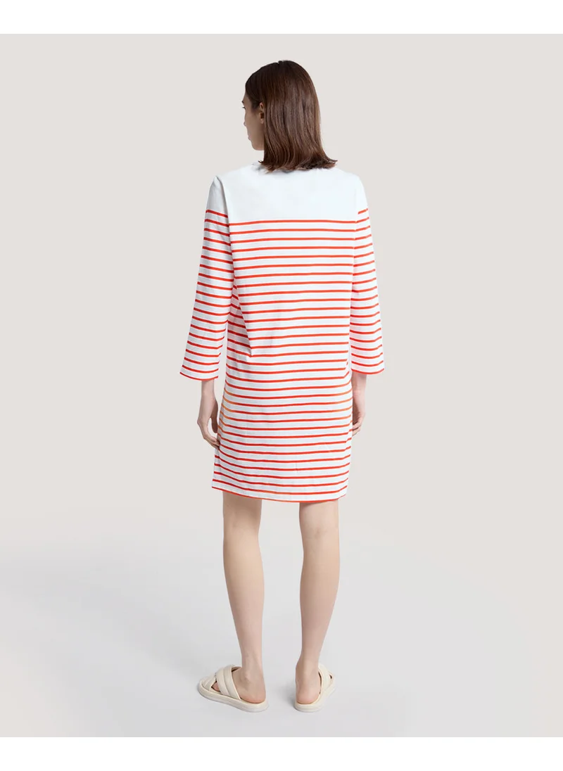 غانت Gant Breton Crew Neck Dress