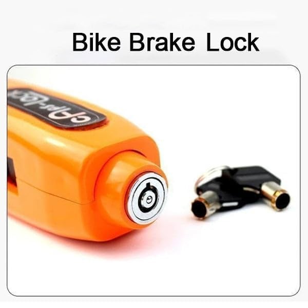 HENIRAG Heavy Duty Bike Brake Lock - Locking System by Holding Handle Bar and Brake Lever for Scooty, Two Wheelers - Image 4
