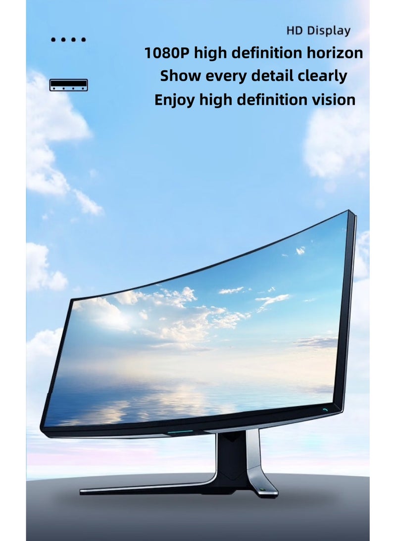 M-PARD 1.8M HDMI to VGA Cable, Uni-Directional HDMI Computer to VGA Monitor Cable (Male to Male) Compatible for Computer, Desktop, Laptop, PC, Monitor, Projector, HDTV, Roku, Xbox - Image 4