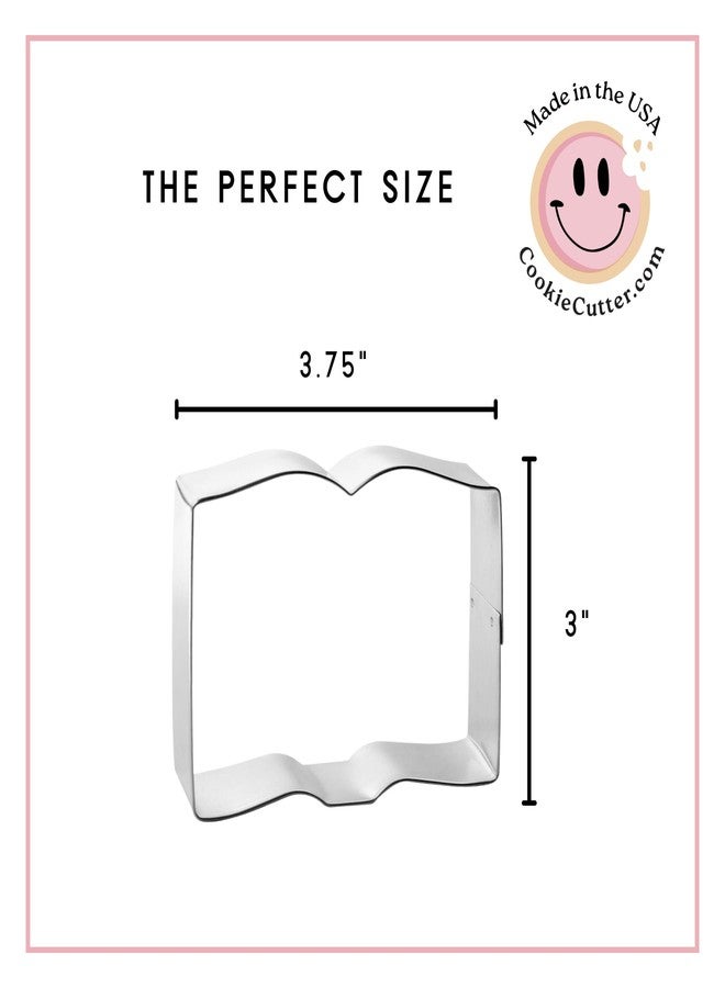 Foose Open Book Cookie Cutter 3.75 in B1524 - Image 4