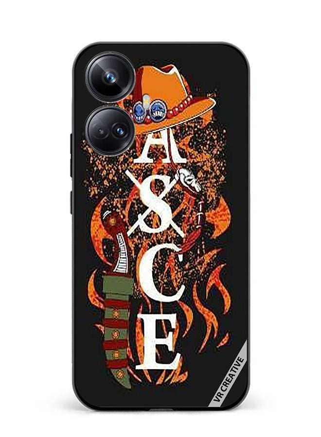 VR CREATIVE Protective Case Cover For Realme 10 Pro Plus Fire First Ace Design Multicolour - Image 1