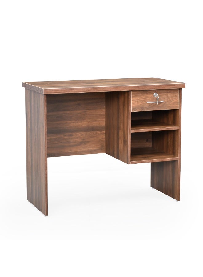 Royaloak Lucy Computer Table for Home Office | Engineered Wood Office Desk | Melamine Finish | Spacious Workstation with Drawer Storage | Modern & Durable Study Table | Thick Table Top & Legroom - Image 4