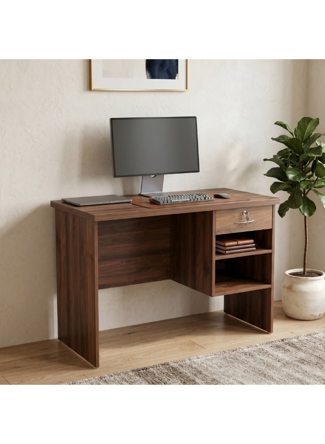 Royaloak Lucy Computer Table for Home Office | Engineered Wood Office Desk | Melamine Finish | Spacious Workstation with Drawer Storage | Modern & Durable Study Table | Thick Table Top & Legroom - Image 2