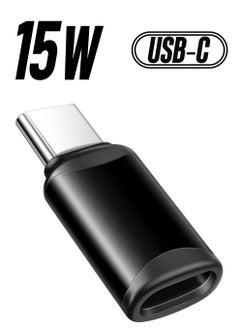 USB C Male to Lightning Female Adapter for iPhone 15 Series and iPad Air, Compatible with Samsung, Supports Charging and Data Transfer, Type C Connector Cable