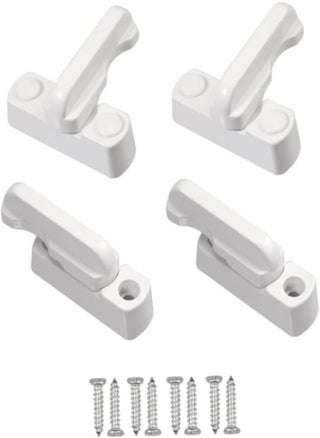 4 Pcs Security Sash Blocker Jammer,Window Locks & Latches,Window Lock Safety Lock with Screws, White Window Lock Restrictor, Door Lock for Various Upvc/PVC Doors and Windows and Home Security, - pzsku/Z322D1A3995E7F046C01CZ/45/_/1737435010/4c58da1b-1bb8-4787-8dd5-c04701939041