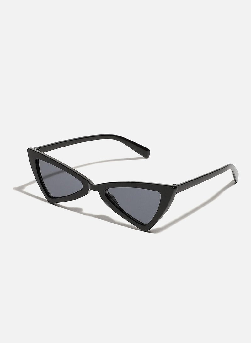 Haute Sauce Black Frame Retro Sunglass - Image 5