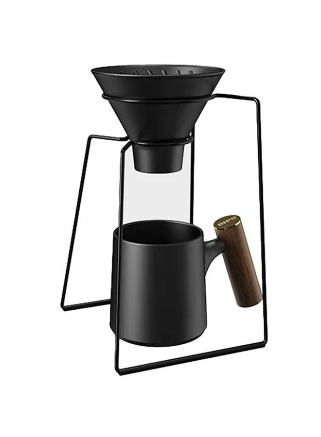 DHPO Stainless Steel Stand Pour Over Coffee Set - Image 1