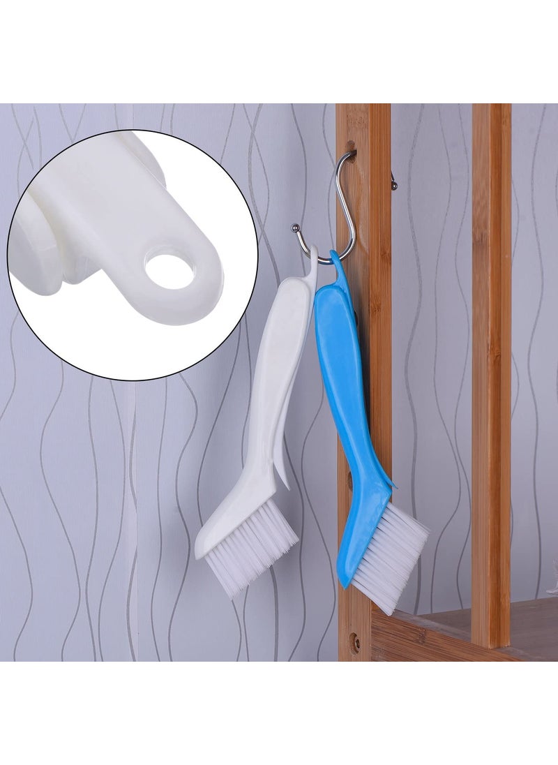 Three Secondz Three Secondz Cleaning Brush Window Rail Sliding Door Cleaning Brush Handheld Groove Column Brush Cleaning Tools Pack of 4  - Image 5