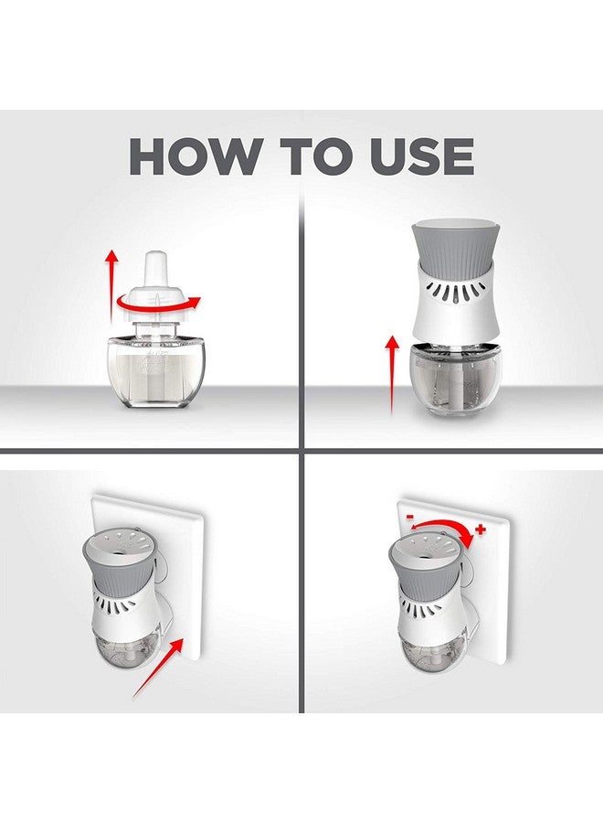 أير ويك مجموعة أدوات بدء تشغيل الزيوت العطرية من Air Wick Plug in (مدفأة + عبوة إعادة تعبئة واحدة)، معطر هواء برائحة اللافندر والبابونج والزيوت الأساسية - Image 3