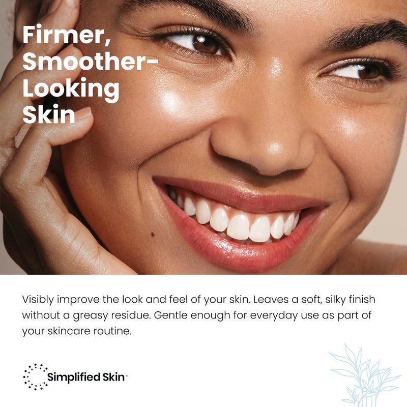 simplified skin Retinol Cream for Face (2-Pack) â€“ 2.5% Retinol Moisturizer for Fine Lines, Firming & Collagen Boost â€“ Anti-Aging Night Wrinkle Cream with Hyaluronic Acid â€“ 1.7 Oz - Image 2