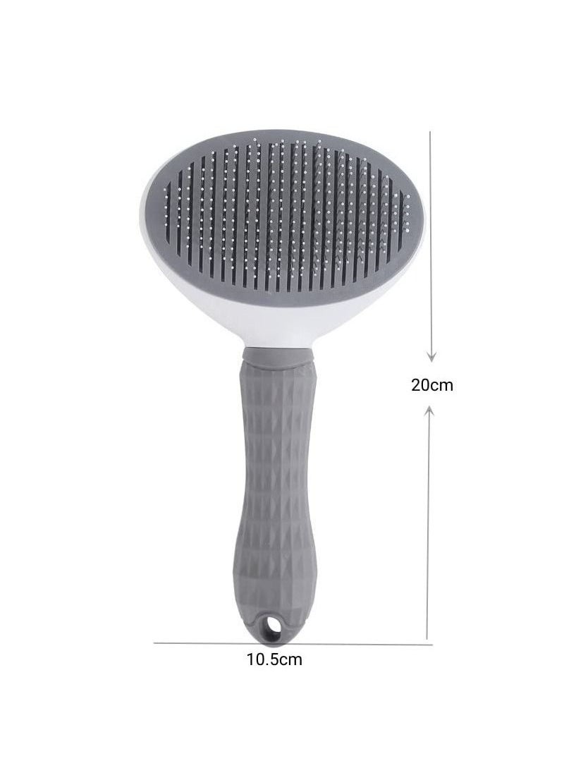 SKY-TOUCH - Pet Cat Brush for Shedding and Grooming, Dog Hair Removal Brush, Pet Groomer Shedding Grooming Tools Combs Rakes, Cats Brush for Short or Long Haired Removes Loose Hair and Tangles - Image 1
