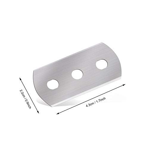 Gomake Replacement Blades for Bodyguard Vinyl Backing Cutter Knife, Stainless Steel, Pack of 50 - Image 5