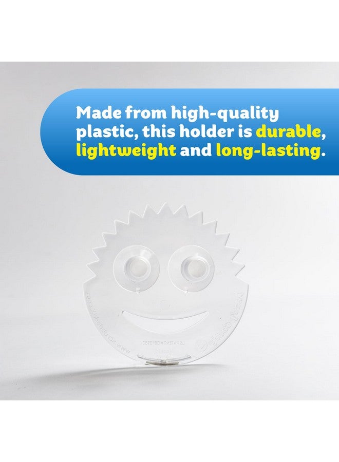 Scrub Daddy Sponge Holder Daddy Caddy - Sponge Holder for Kitchen Sink - Sponge Caddy and Kitchen Organizer with Suction Cups - Self Draining & Dishwasher Safe (1 Count) - Image 2