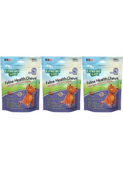 Emerald Pet 3 Pack of Hairball Feline Health Chews, 2.5 Ounces Each, Grain-Free, Made in The USA - pzsku/Z322DAD51136AE45C9622Z/45/_/1737031667/9e529168-a054-4443-a5d1-1521880816f6