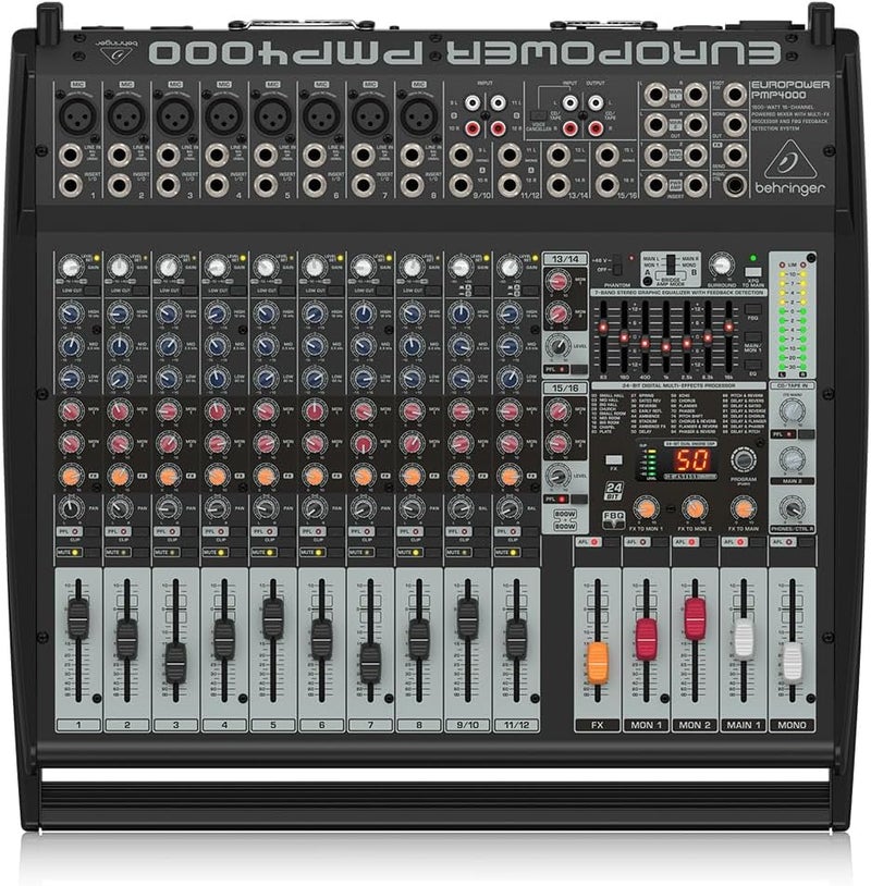 behringer Behringer PMP4000 16-Channel Powered Mixer - Image 1
