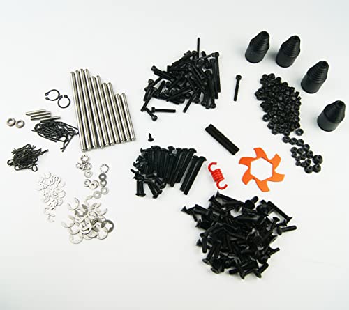 TITRACING Screws Nuts Hinge pins axle Boot Clutch Spring for KM HPI Rovan Baja 5B SS 5T Buggy Truck - Image 1