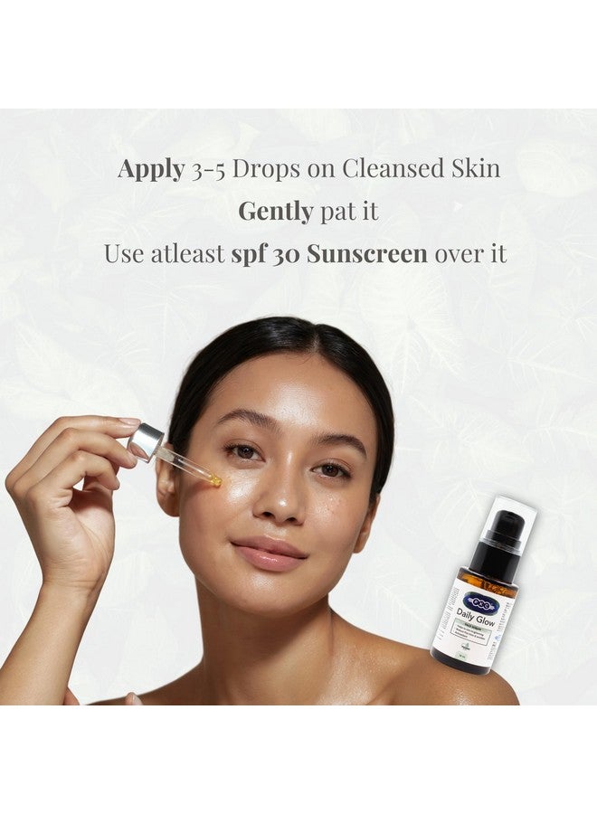 PKC Natural Face Serum | Smooth Texture | Fresh Glow | Lightweight Feel | Zero Chemical (30 ML) - Image 3