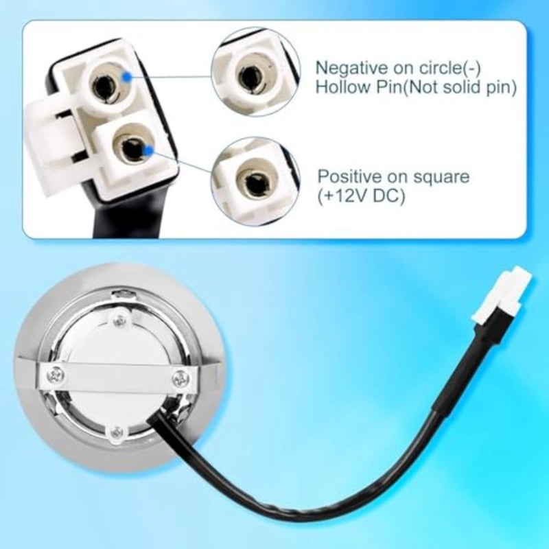 Kitchen built-in cooker hood light bulbs, stainless steel LED replacement, white, energy-efficient and long-lasting - Image 4
