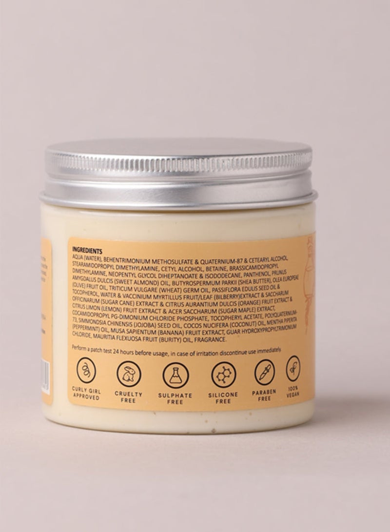 Fix My Curls Moisture Melt Hair Mask | 150ml | For Low Porosity, Curly, Wavy, Dry & Coloured Hair | Avocado Oil, Amla & Cocoa Butter | Intensive Repair with Pro-Keratin Bond Complex  - Image 4