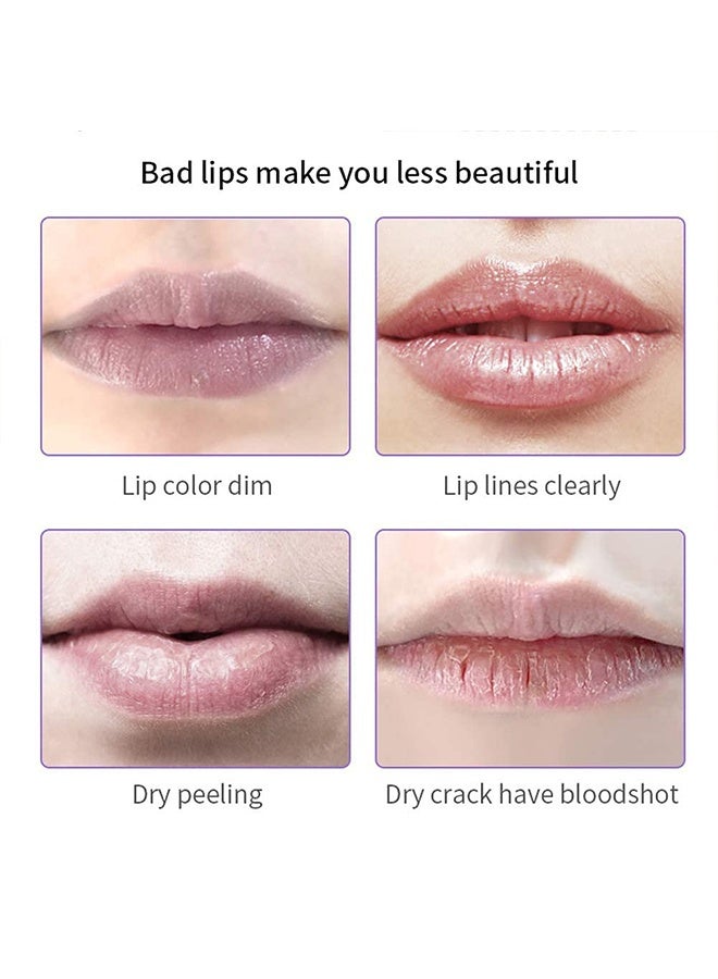Elaimei Propolis Lip Mask, Honey Overnight Day and Repair Sleeping  Lip Balm, Fade Lip Lines Bee Balm, Hydrating &Prevention Dry and Crack Lip Scrubs Exfoliator - Image 5