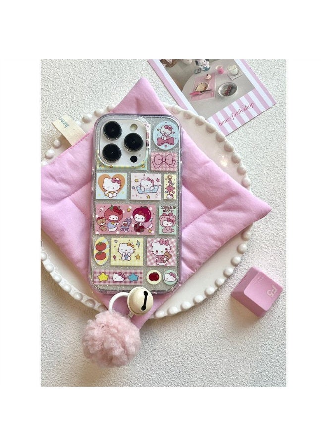 NIBEMINENT Cute Grilled Kitty Cat Protective TPU Case Cover For iPhone 16 Pro - Image 2