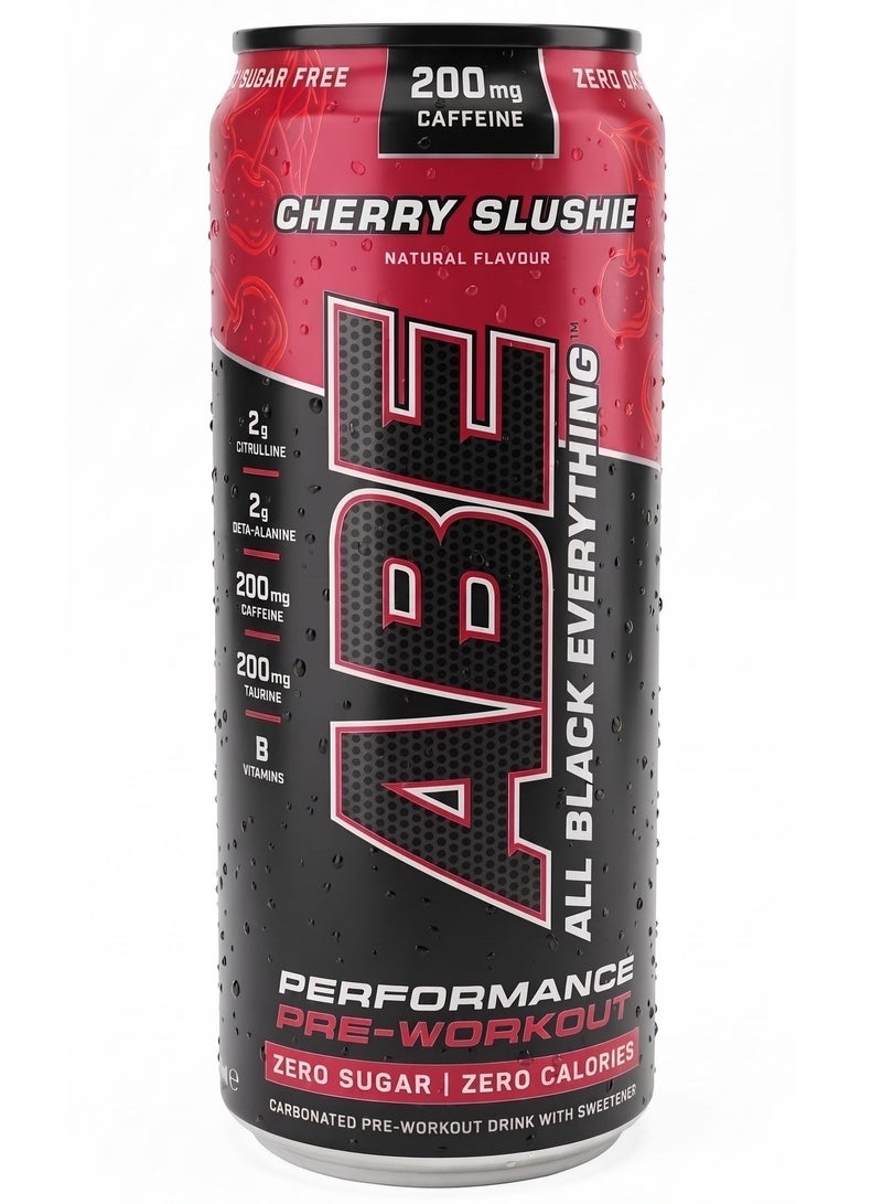 Applied Nutrition ABE Pre Workout Athletic Drink Food Supplement Cherry slushie 330ml - Image 1
