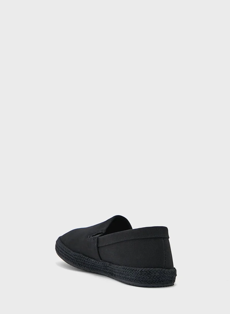 Calvin Klein Jeans Gent Logo Print Casual Moccasins