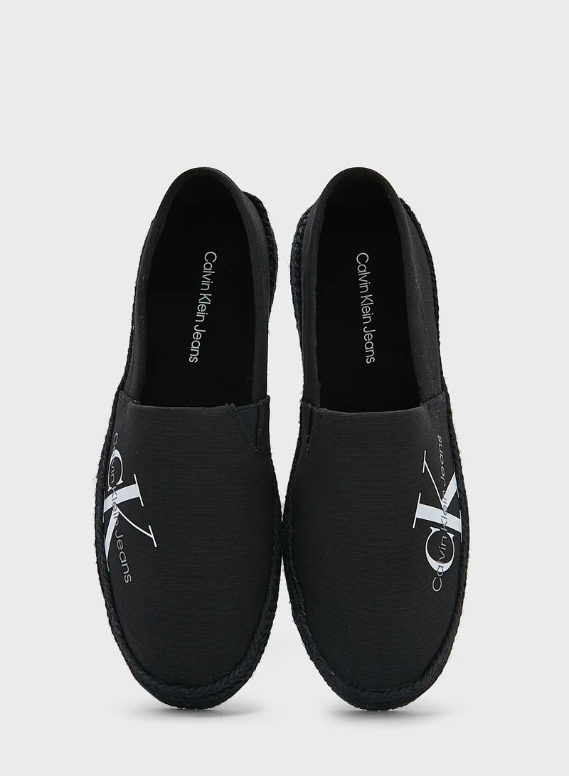 Calvin Klein Jeans Gent Logo Print Casual Moccasins