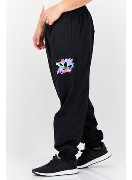 adidas Originals Men Sportswear Fit Outdoor Sweatpants, Black  - Image 3