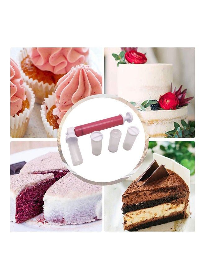 Alyashmac Manual Airbrush For Cake Decoration Red/White - Image 5