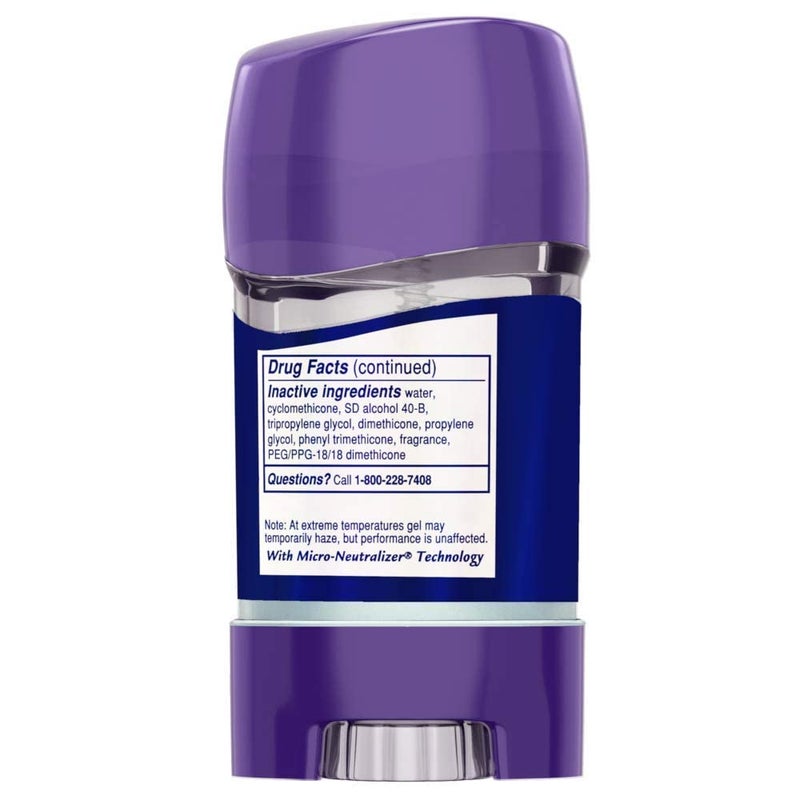 Lady Speed Stick 48HR Antiperspirant Deodorant Gel Fresh Fusion 2.30 oz (Pack of 3) - Image 3