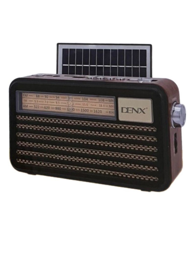 Denx ‏DENX HiFi Speaker with Solar Panels  - Image 2